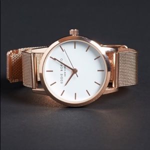 EDDIE BORGO ROSE GOLD WATCH